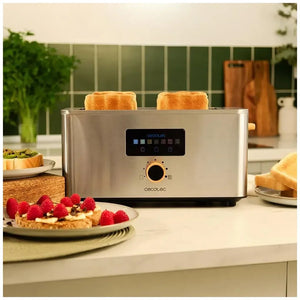 cecotec_04844_tostador_vertical_touch&toast:_control_táctil__1500w__acero_inoxidable__ranuras_largas_9