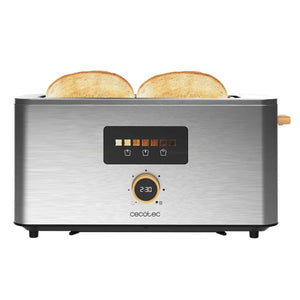 cecotec_04845_tostador_touch&toast_extra:_control_táctil__1000w__acero_inoxidable_y_ranura_larga_2