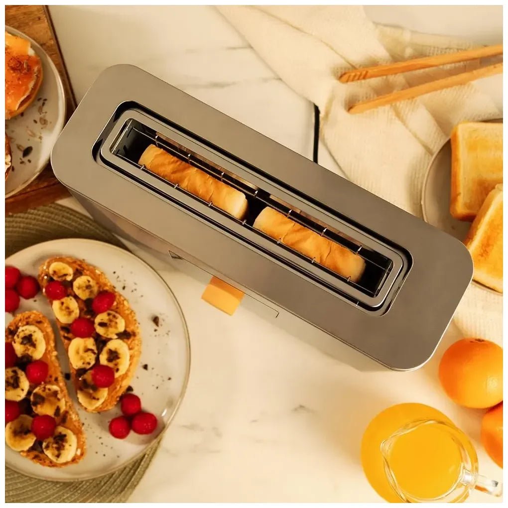 cecotec_04845_tostador_touch&toast_extra:_control_táctil__1000w__acero_inoxidable_y_ranura_larga_6