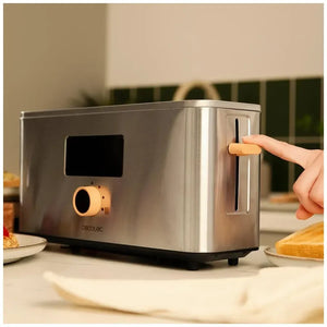 cecotec_04845_tostador_touch&toast_extra:_control_táctil__1000w__acero_inoxidable_y_ranura_larga_7
