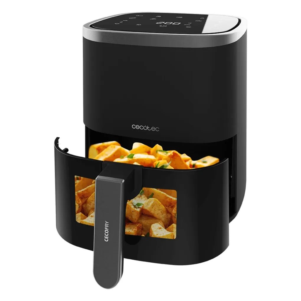 cecotec_04963_freidora_de_aire_saludable_1400w_con_ventana_y_9_menús_preconfigurados_2