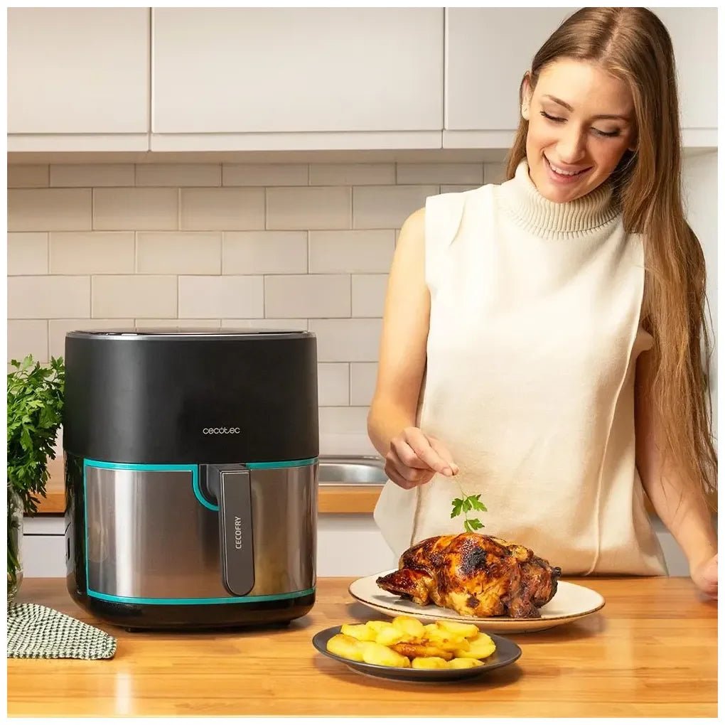 cecotec_04966_freidora_de_aire_inoxidable_6.5l:_cocina_saludable_y_rápida_con_1700w_5