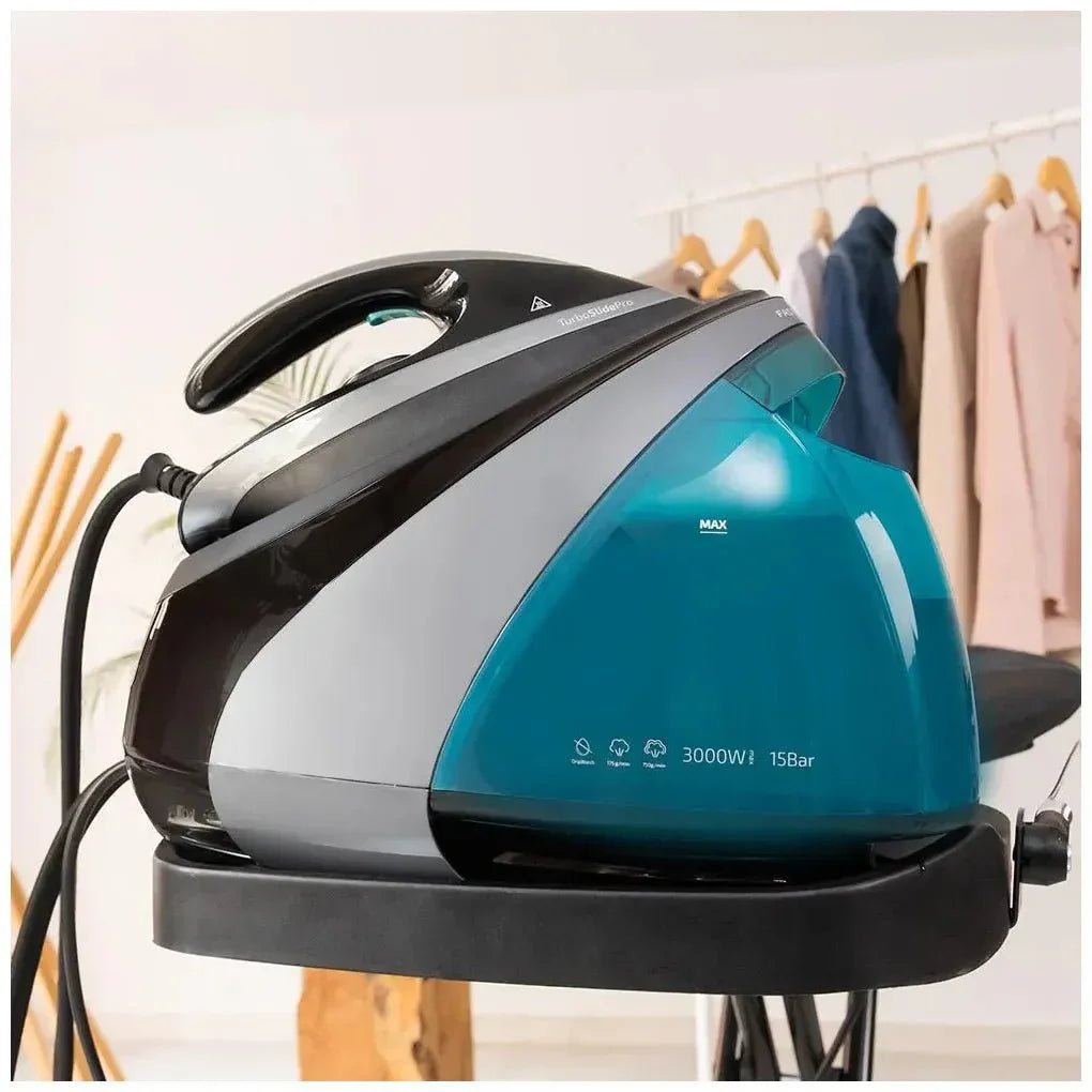 cecotec_05537_centro_de_planchado_3000w__15_bares__suela_titanio__vapor_potente_y_eco_8