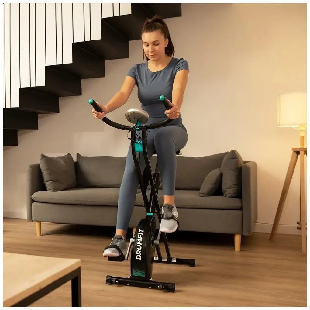 cecotec_07071_bicicleta_estática_plegable_drumfit_x_bike_neo:_confort_y_tecnología_en_casa_1