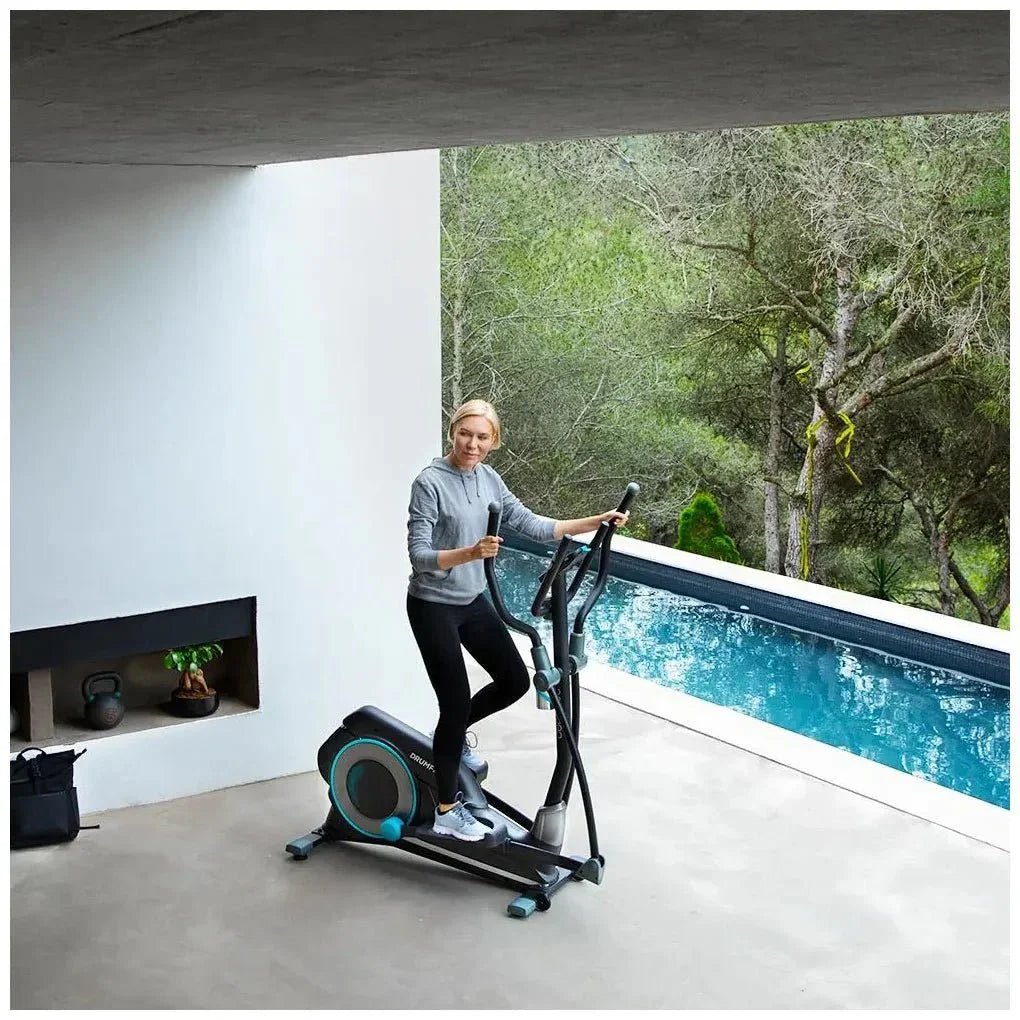 cecotec_07088_bicicleta_elíptica_drumfit_9000_eir_pro:_resistencia_magnética_y_monitor_lcd_2