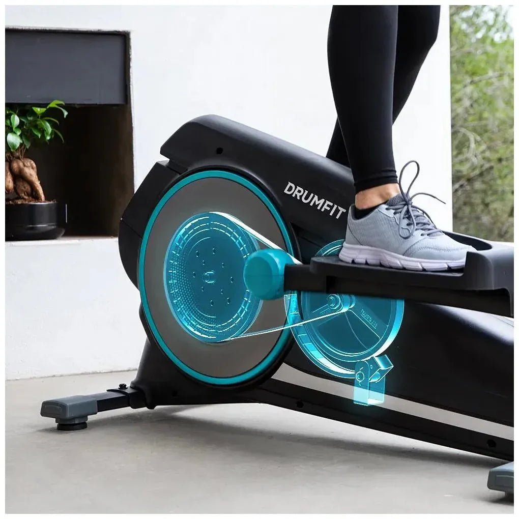 cecotec_07088_bicicleta_elíptica_drumfit_9000_eir_pro:_resistencia_magnética_y_monitor_lcd_3