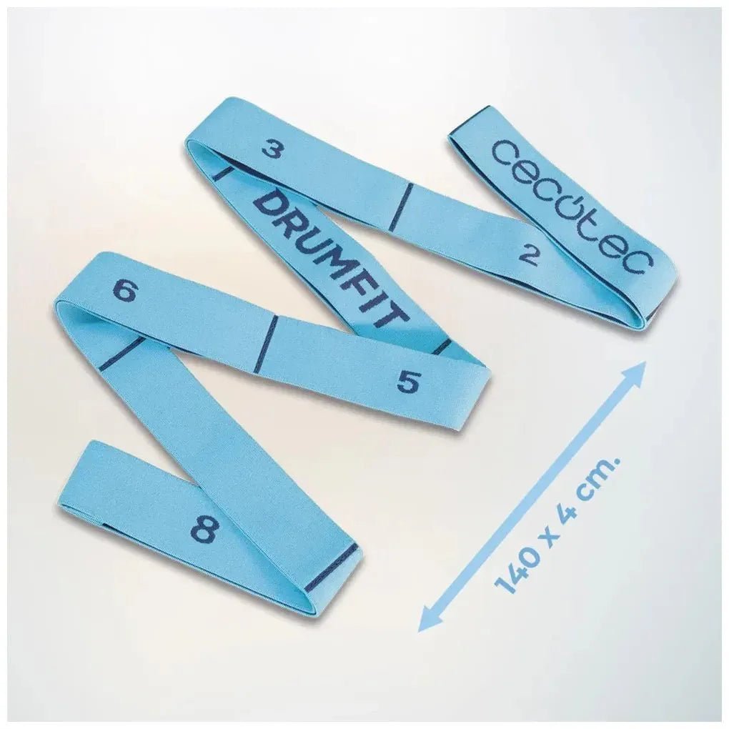 cecotec_07127_banda_elástica_drumfit:_8_niveles_de_resistencia_para_fitness_y_yoga_7