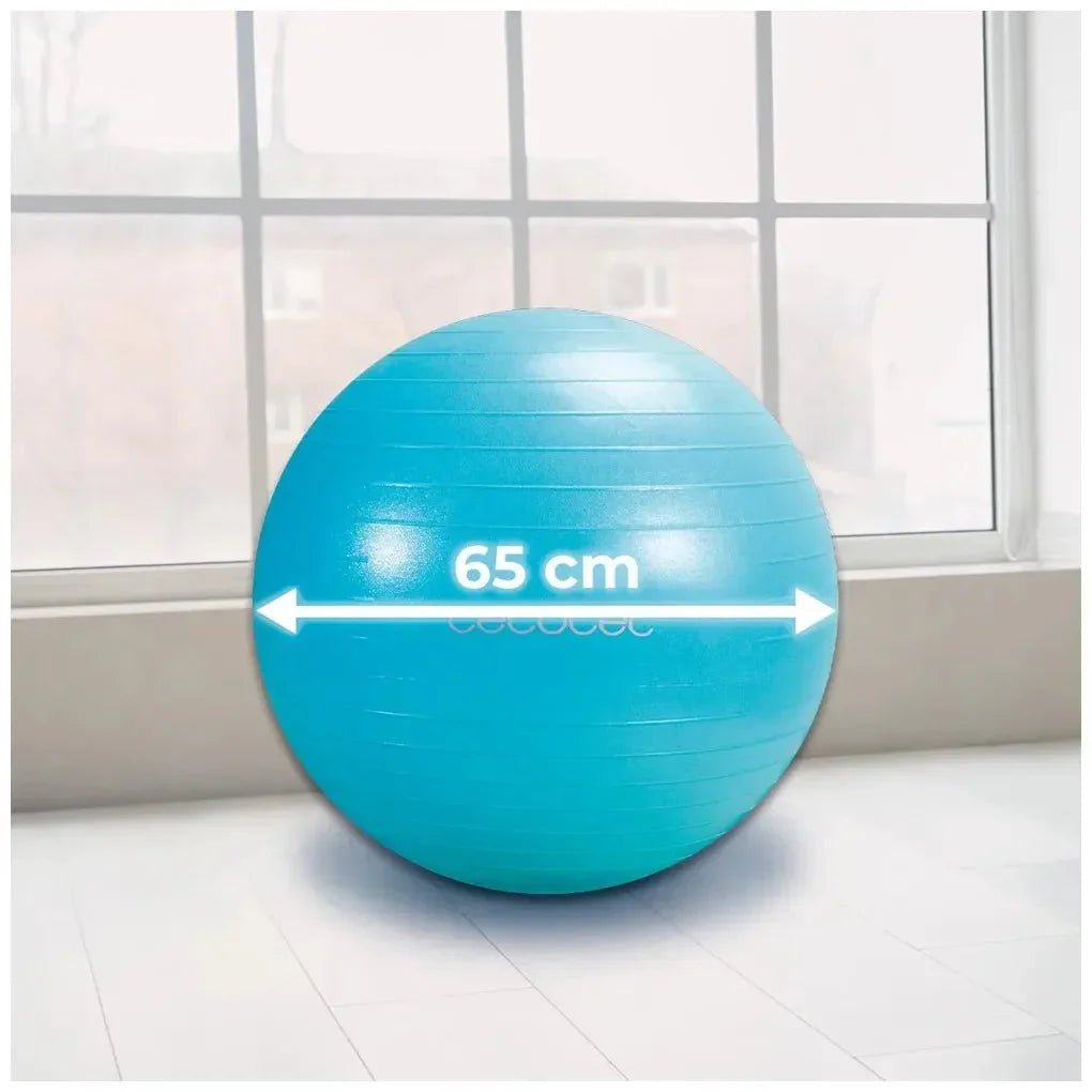cecotec_07131_pelota_fitness_65cm:_tonifica_y_fortalece_en_casa_con_drumfit_1