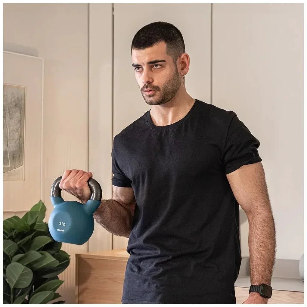 cecotec_07205_kettlebell_12kg_neopreno:_tonifica_y_entrena_con_comodidad_y_durabilidad_1