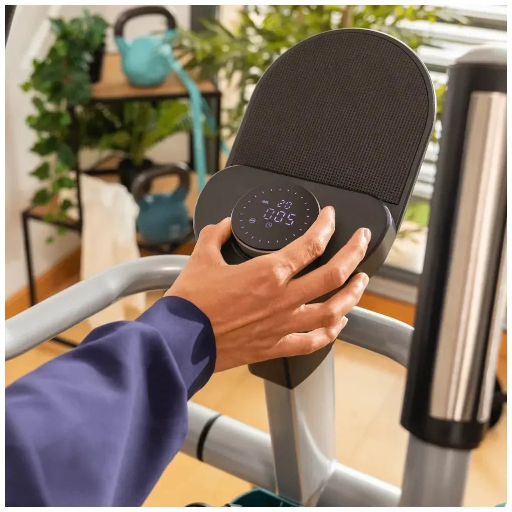 cecotec_07233_bicicleta_elíptica_plegable_drumfit_10000_pro:_resistencia_magnética_y_conectividad_app_7