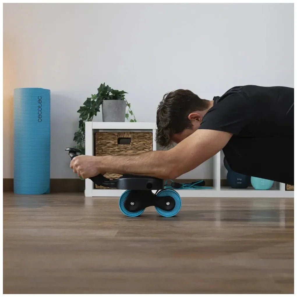 cecotec_07237_rueda_abdominal_compacta_con_rebote_automático_y_soporte_de_codos_para_entrenamiento_seguro_3