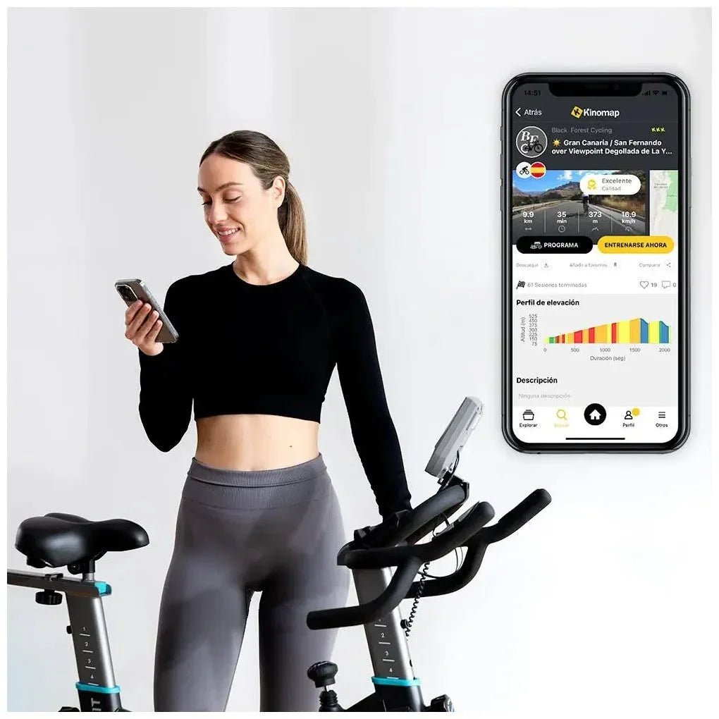 cecotec_07245_bicicleta_indoor_drumfit_24000:_entrenamiento_dinámico_con_app_y_pulsómetro_4