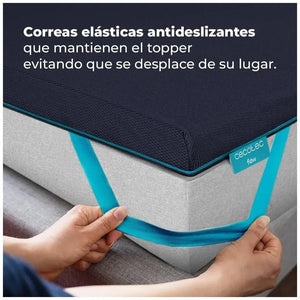cecotec_07378_topper_viscoelástico_flow_topserenity:_comodidad_y_protección_antialérgica_7