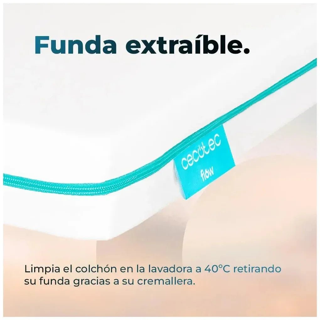 cecotec_07853_colchón_cuna_flow_babydream:_firmeza__confort_y_protección_oeko_tex_7