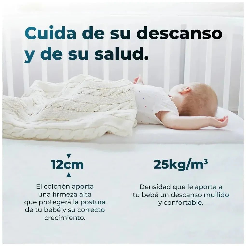 cecotec_07854_colchón_de_cuna_flow_babydream_soft:_confort_y_seguridad_certificada_oeko_tex_4
