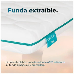 cecotec_07854_colchón_de_cuna_flow_babydream_soft:_confort_y_seguridad_certificada_oeko_tex_7