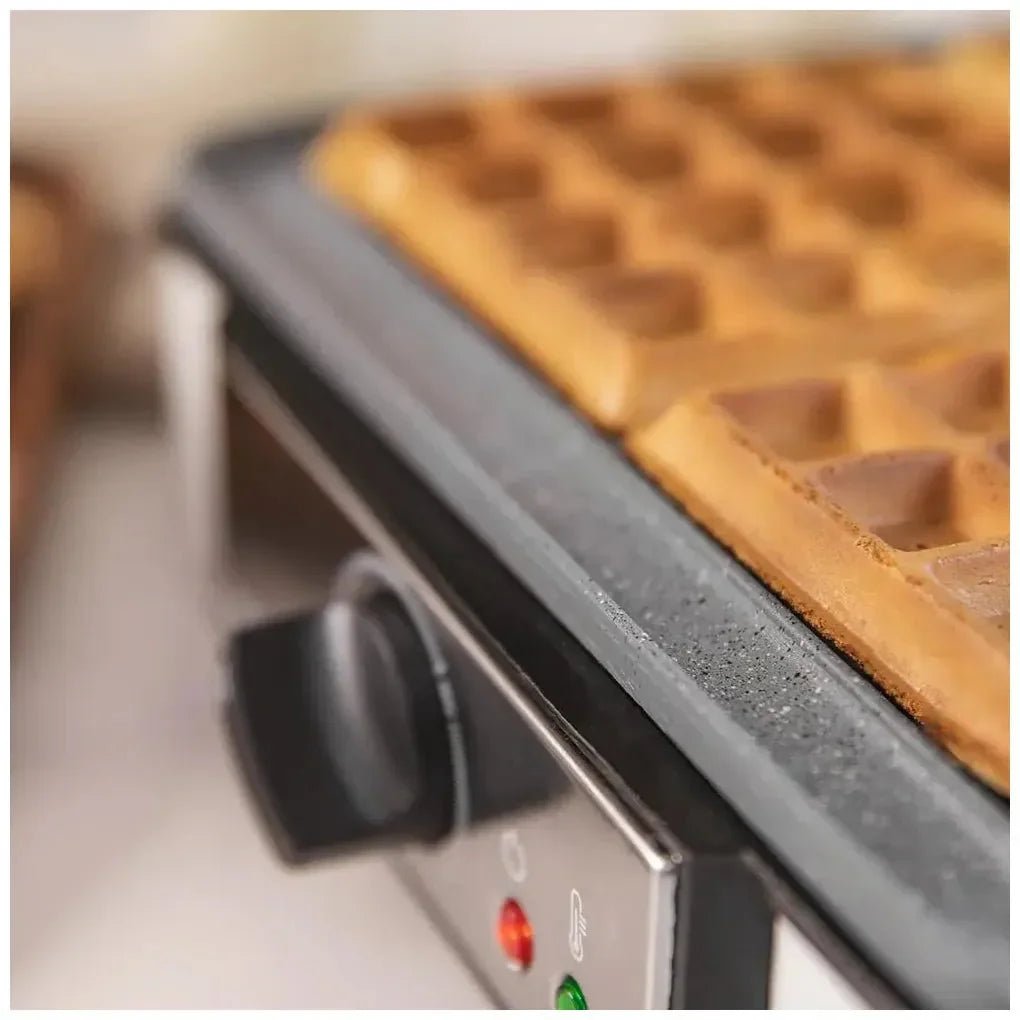 cecotec_08017_gofrera_eléctrica_4inox:_1200w__antiadherente__cocina_4_gofres__temperatura_ajustable_8
