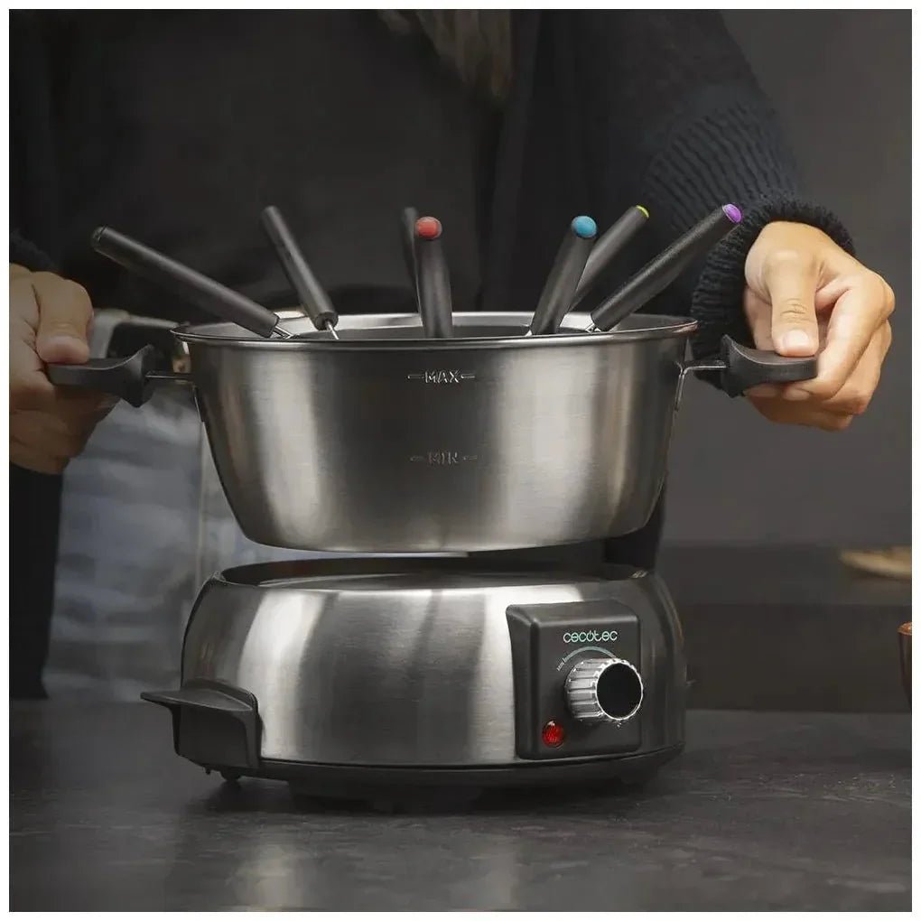 cecotec_08018_fondue_eléctrica_1000w:_disfruta_queso__chocolate_y_aceite_con_estilo_y_facilidad_8