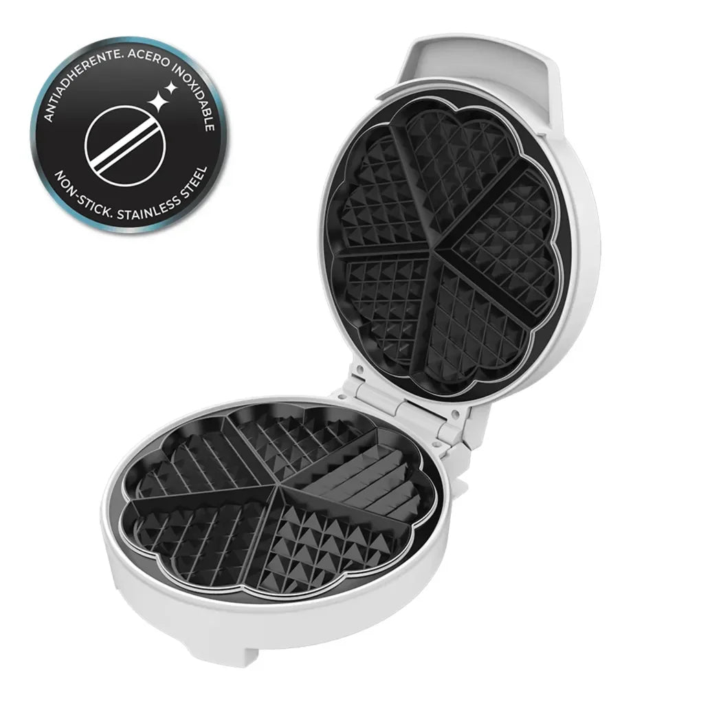 cecotec_08023_gofrera_eléctrica_1000w:_gofres_grandes_o_en_forma_de_corazón__acero_inoxidable_8