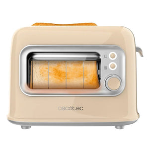 cecotec_08042_tostadora_retrovision_beige:_diseño_retro__ventana_de_cristal_y_potencia_regulable_2