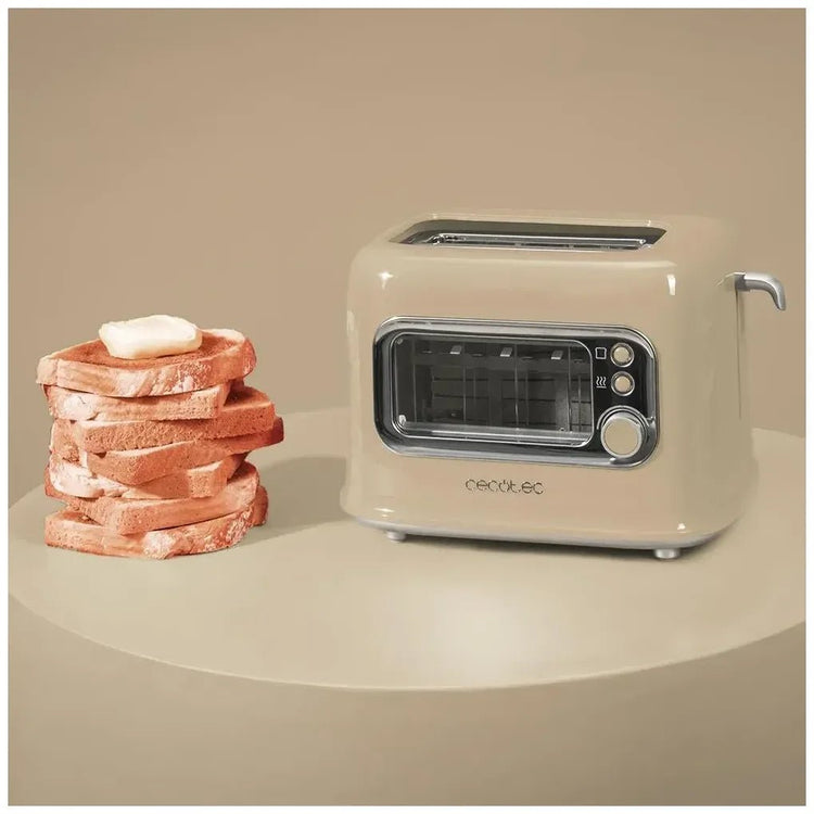 cecotec_08042_tostadora_retrovision_beige:_diseño_retro__ventana_de_cristal_y_potencia_regulable_4