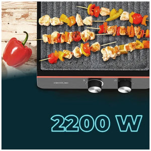 cecotec_08054_parrilla_eléctrica_2200w_rockstone:_cocción_perfecta_y_limpieza_fácil_4