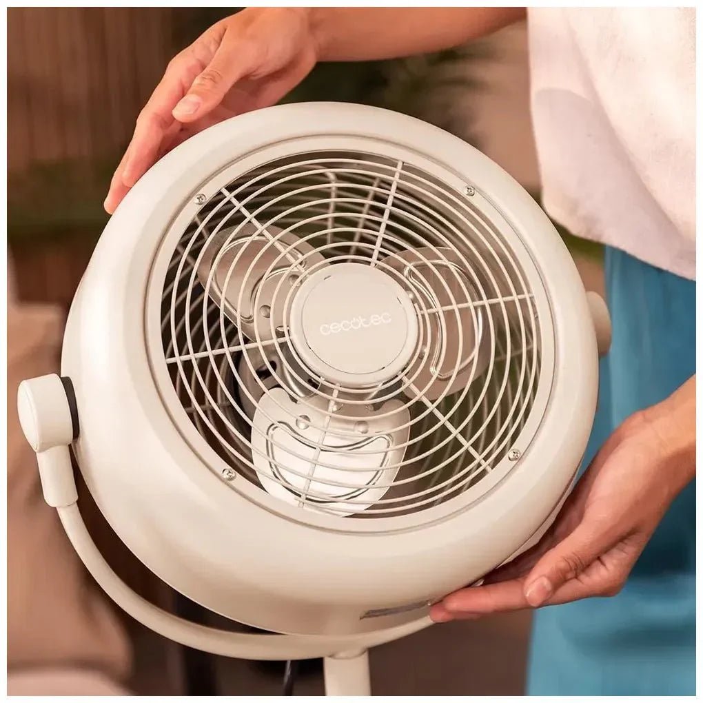 cecotec_08205_ventilador_retro_beige_25w_energysilence_250:_elegancia_y_potencia_en_tu_hogar_2