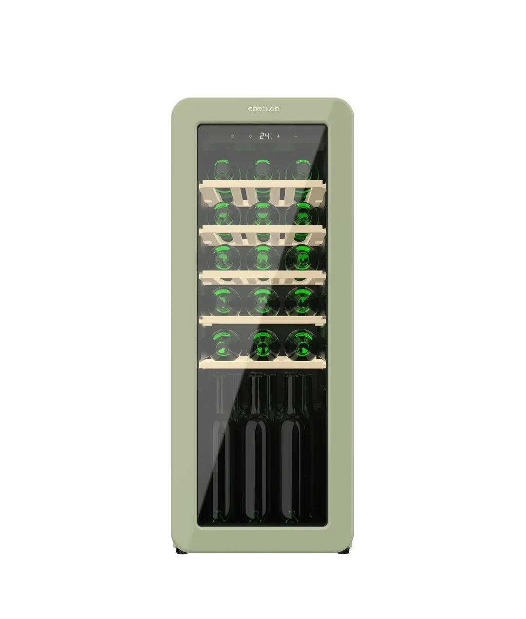 cecotec_a01_eu01_100507_vinoteca_retro_verde_para_24_botellas_con_control_led_y_nofrost_0