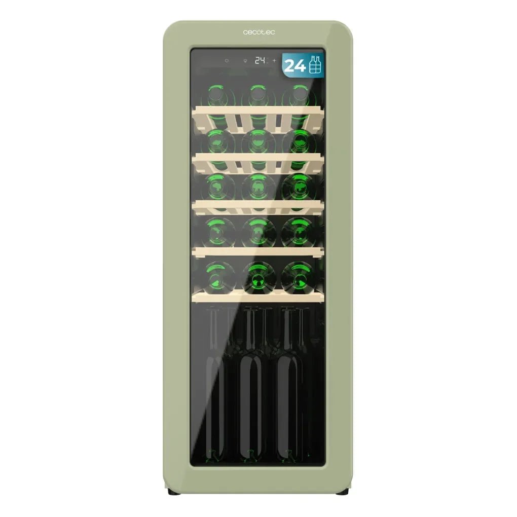 cecotec_a01_eu01_100507_vinoteca_retro_verde_para_24_botellas_con_control_led_y_nofrost_1