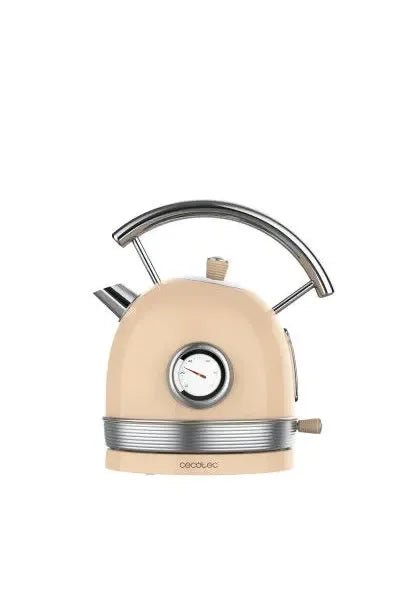 hervidor_de_agua_eléctrico_con_diseño_vintage_color_beige_claro_de_1_8_l_y_2200_w_thermosense_420_cecotec_1