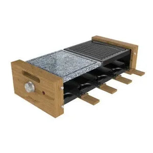 raclette_con_2_placas_de_acero_y_piedra_natural_tiene_8_sartenes_individuales_cheese&grill_8400_wood_mixgrill_cecotec_0