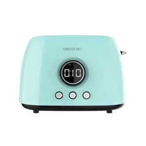 tostador_de_2_ranuras_con_diseño_retro_color_turquesa_y_6_niveles_de_tostado_classictoast_8000_blue_double_cecotec_2