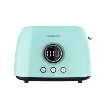 tostador_de_2_ranuras_con_diseño_retro_color_turquesa_y_6_niveles_de_tostado_classictoast_8000_blue_double_cecotec_2