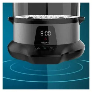 vaporera_eléctrica_de_diseño_en_acero_inoxidable_con_3_recipientes_y_tiempo_ajustable_vapovita_3000_pro_cecotec_0