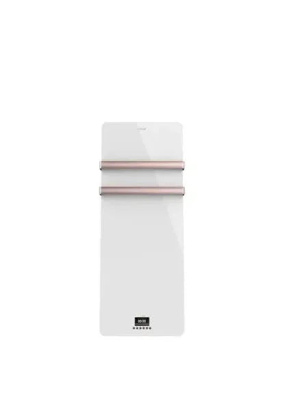 toallero_eléctrico_con_pantalla_led_y_mando_a_distancia_en_color_blanco_ready_warm_9870_crystal_towel_rosegold_cecotec_0