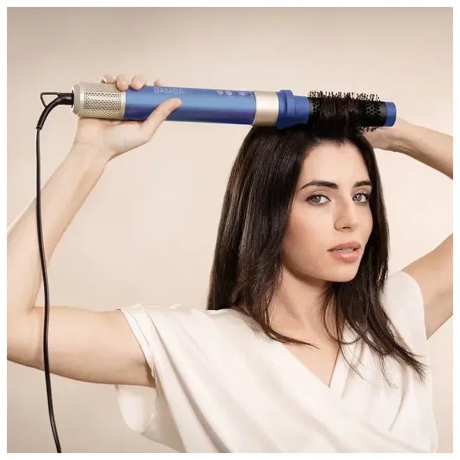 Bamba CeramicCare AirGlam Blue Modelage multifonction 8 en 1 avec technologie Coanda