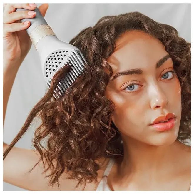 Bamba CeramicCare 14in1 AirGlam Champagne Modelage multifonction avec technologie Coanda