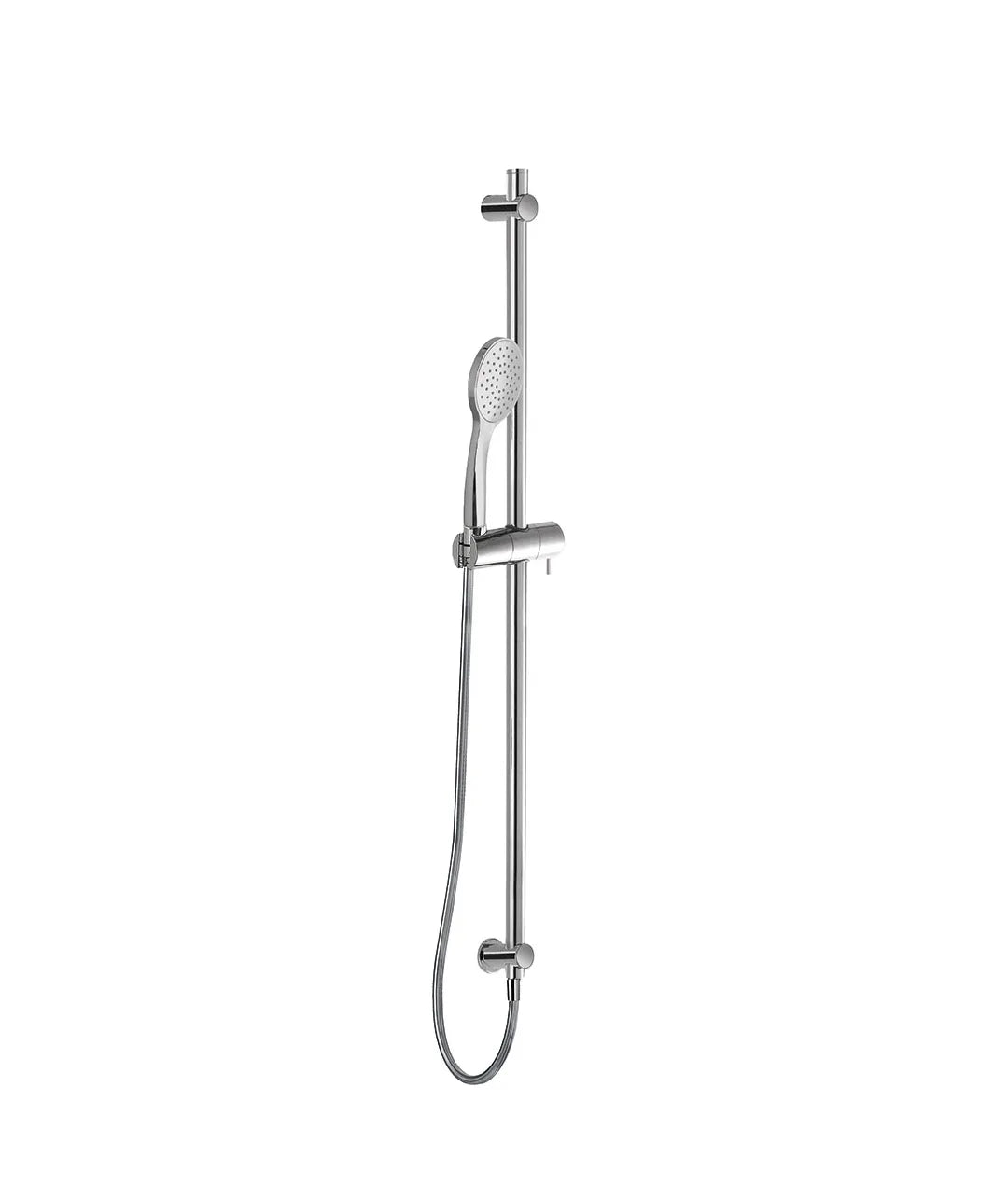 Columna de ducha con barra deslizante vertical de diseño elegante y acabado cromado TRES 0