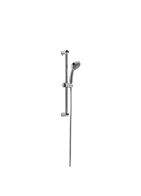 Columna de ducha de latón con acabado cromado kit de barra deslizante y masaje Eco Basic TRES 0