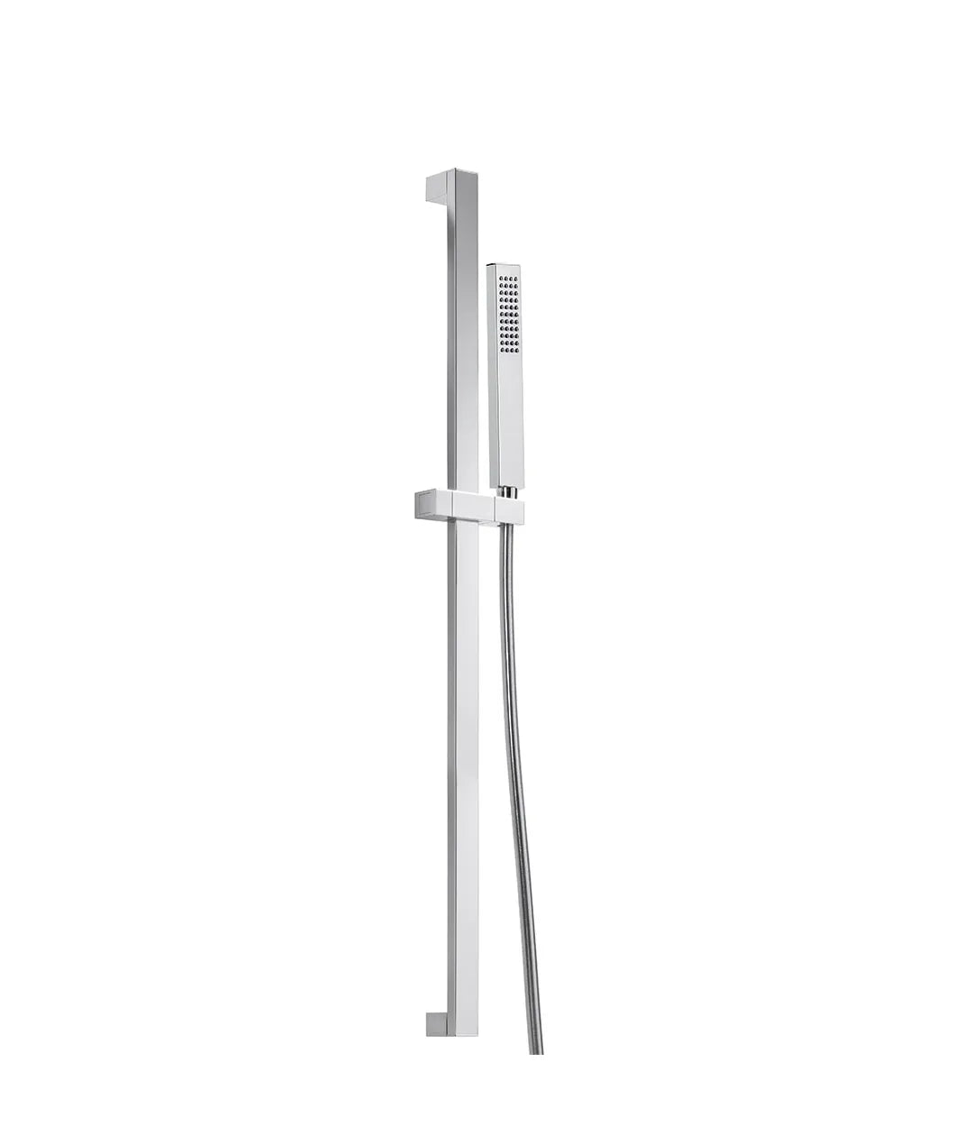 Columna de ducha de latón con acabado cromado Kit de ducha y barra deslizante vertical Project-Slim TRES 0