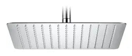Conjunto de ducha electrónica de dos vías con acabado cromado y negro Smart Shower Roca 4