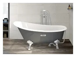 Conjunto de grifería de baño y ducha con acabado cromado Carmen Roca 2