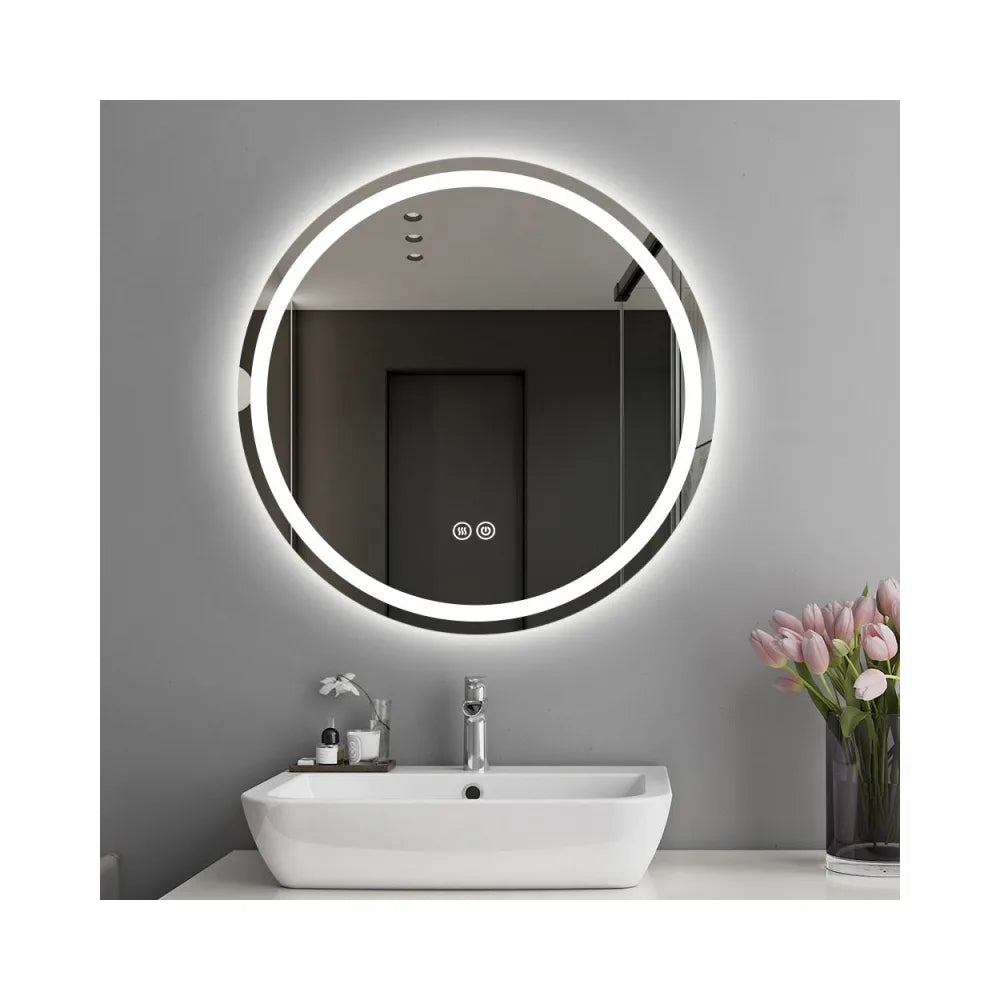 Espejo de Baño LED Antivaho Fabio Fossil Natura - Vista 1