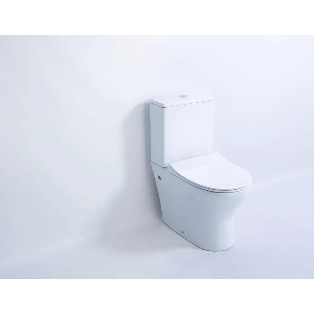 Inodoro Completo de Suelo Nico Fossil Natura Blanco Brillo - Vista 2