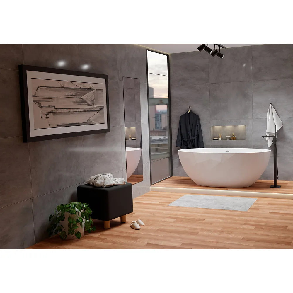 Bañera Exenta Design Fossil Natura Blanco Mate - Vista 2