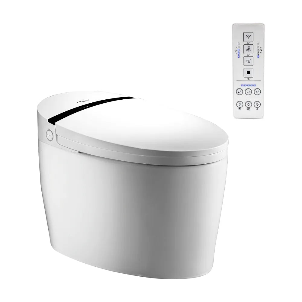 Inodoro Japonés Inteligente Inodoro inteligente completo con panel de control en la taza Aldara New de Nashi - Vista 1