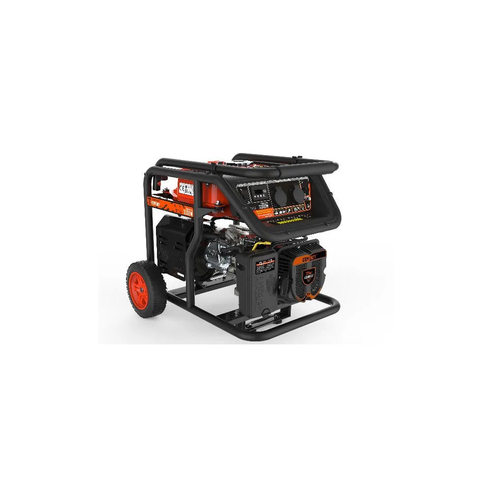 Generador Eléctrico a Gasolina Apoyo Solar Monofásico 3,3 KW Estrela Genergy - Vista 1