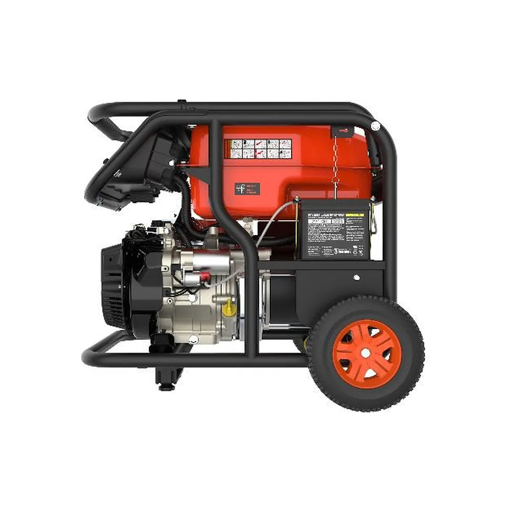 Generador Eléctrico a Gasolina con ATS Apoyo Solar Monofásico 7 KW Mulhacen Genergy - Vista 2