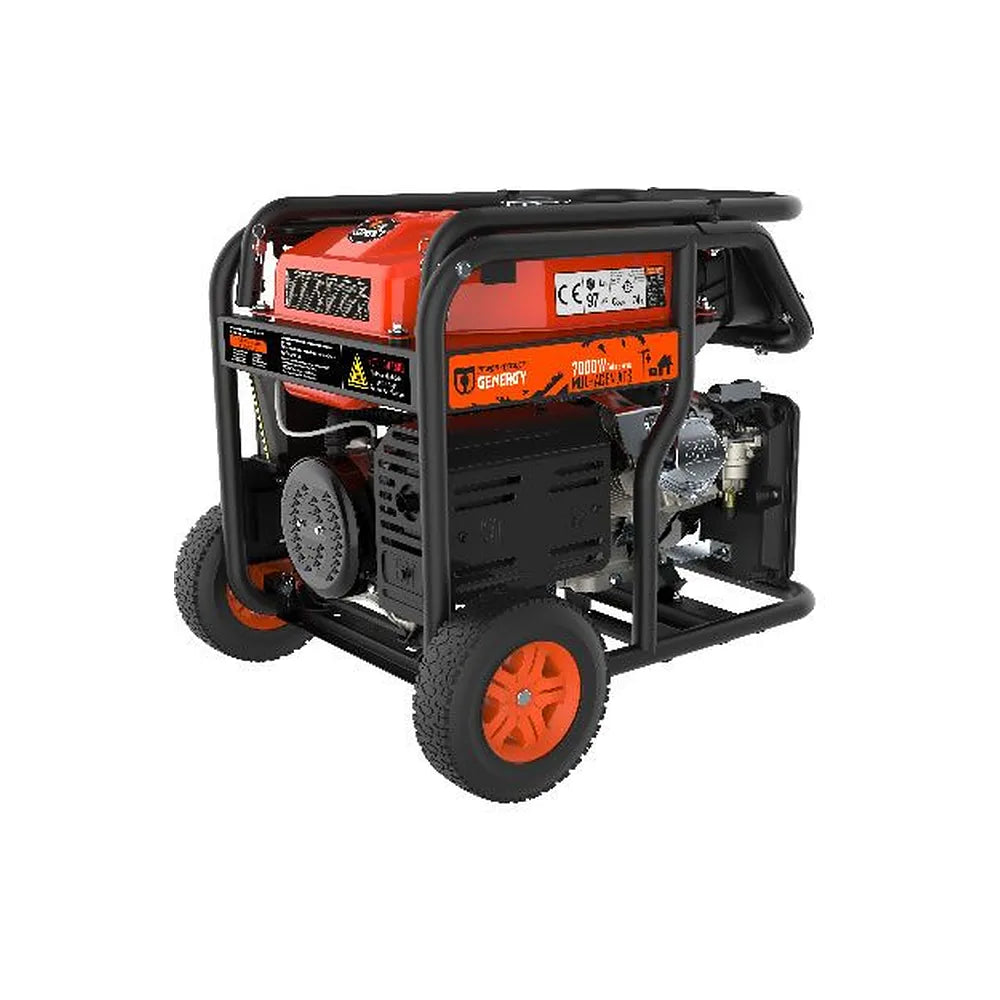 Generador Eléctrico a Gasolina con ATS Apoyo Solar Monofásico 7 KW Mulhacen Genergy - Vista 6