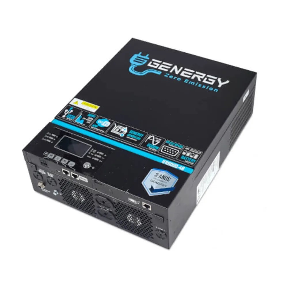 Generador Eléctrico a Gasolina Apoyo Solar Monofásico 7 KW Mulhacen Genergy - Vista 7